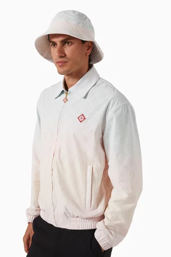 Laser Cut Gradient Bucket Hat