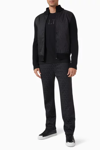 Toile Iconographe Zip-up Jacket in Technical Jersey