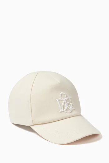 Logo-embroidered Baseball Cap in Cotton