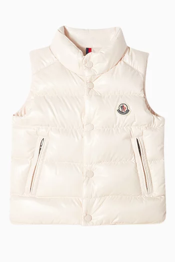 Bernard Down Vest in Nylon