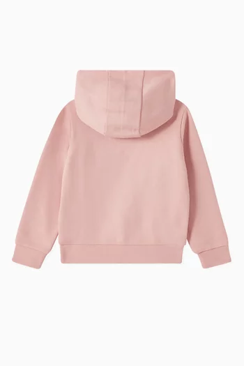 Embroidered-logo Hoodie