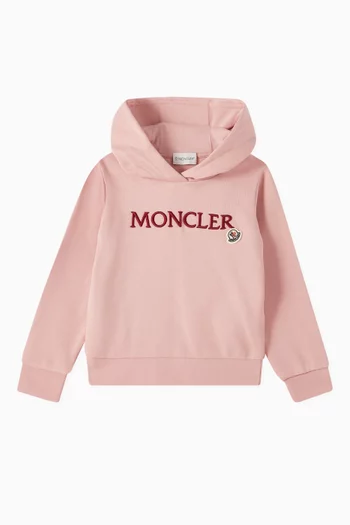 Embroidered-logo Hoodie