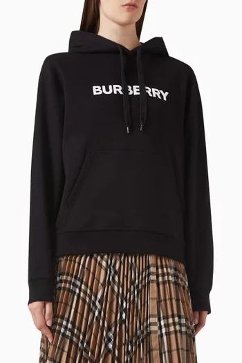 Logo Hoodie in Organic Cotton