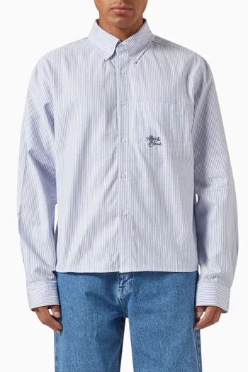 Striped V2 Oxford Shirt in Cotton