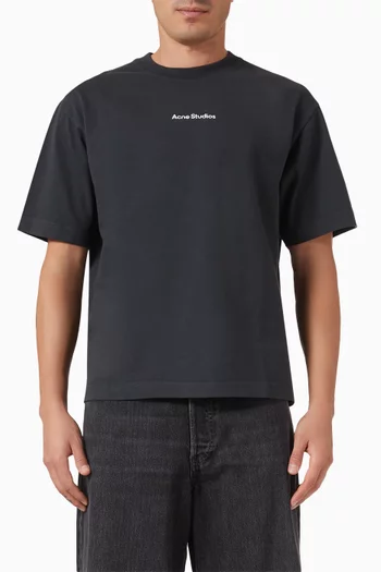 Exford U Stamp T-shirt in Cotton