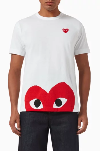 Heart T-shirt in Cotton