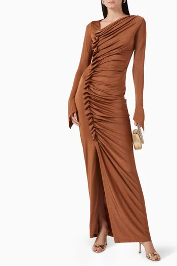 Wind Gown in Tulle-lycra