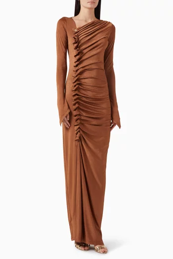 Wind Gown in Tulle-lycra