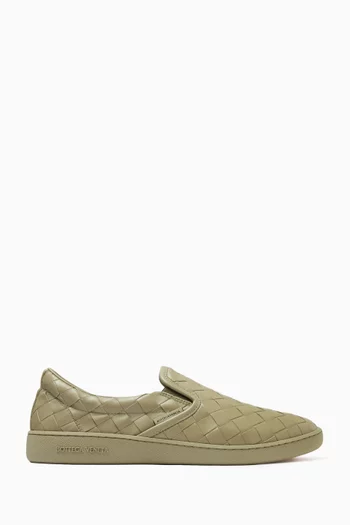 Sawyer Sneakers in Intrecciato Leather