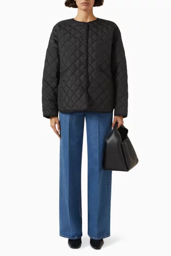Quilted Jacket in Organic Cotton