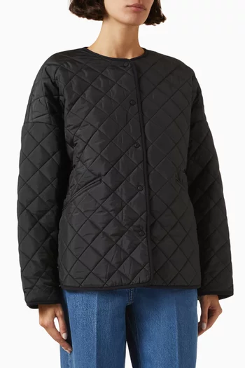Quilted Jacket in Organic Cotton