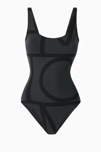 Monogram One-piece Swimsuit