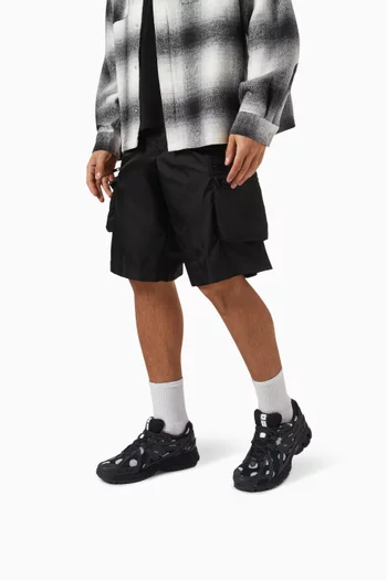 1906 Polka-dot Sneakers in Leather & Mesh