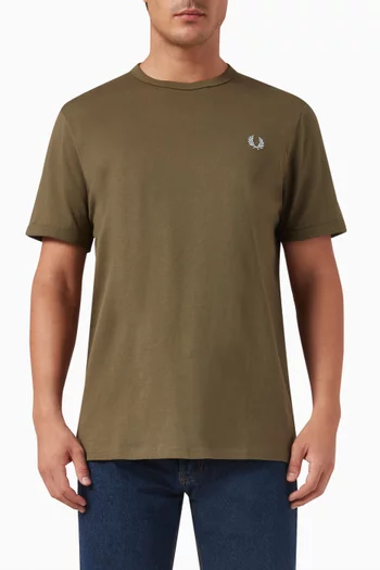 Ringer T-shirt in Cotton