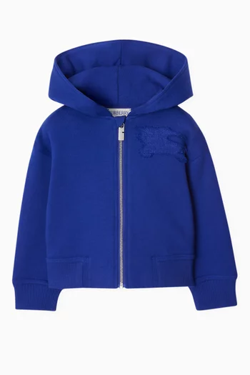 Clyde EKD Zip Hoodie in Cotton