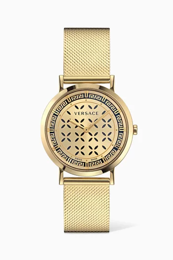 New Generation Watch in Gold-tone Stainless Steel, 36mm