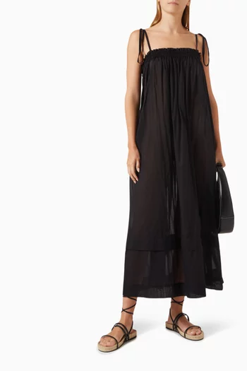 Violeta Beach Dress in Cotton Voile