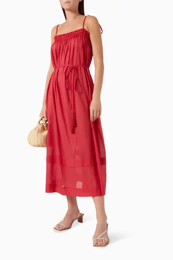 Violeta Beach Dress in Cotton Voile
