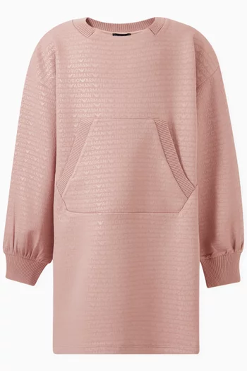 EA Logo Dress in Jersey