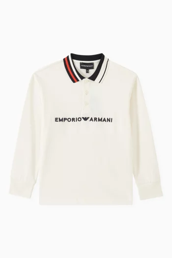 Logo Polo Shirt in Cotton-jersey