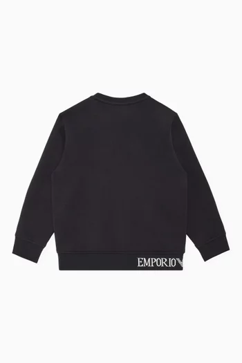 EA Logo Sweatshirt in Jersey