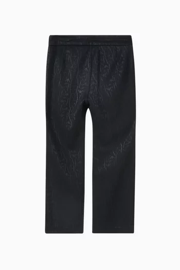All-over Logo Pants in Jacquard