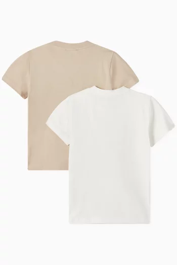 Graphic Logo T-shirt, Set of Two
