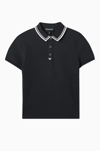 Shop Emporio Armani Polos For Boys Online in UAE Ounass