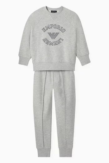Logo Tracksuit in Cotton-blend