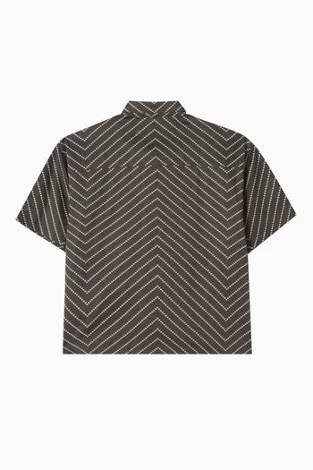 Diagonal Stripe Shirt