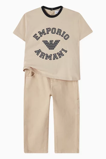 Logo T-shirt in Cotton