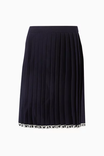 Pleated Skirt in Knit