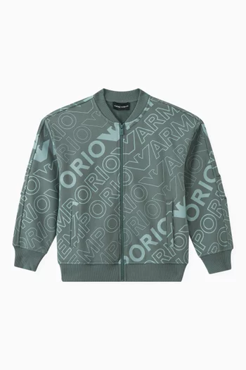 Macro Logo Jacket