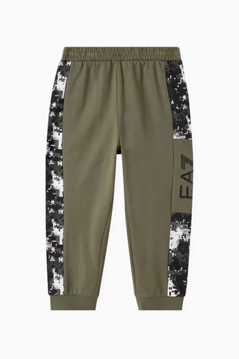 Camo Logo Sweatpants in Jersey