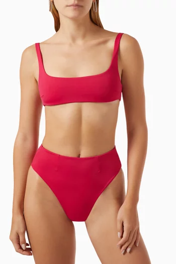 Classic Hotpants Bikini Bottoms in Lycra