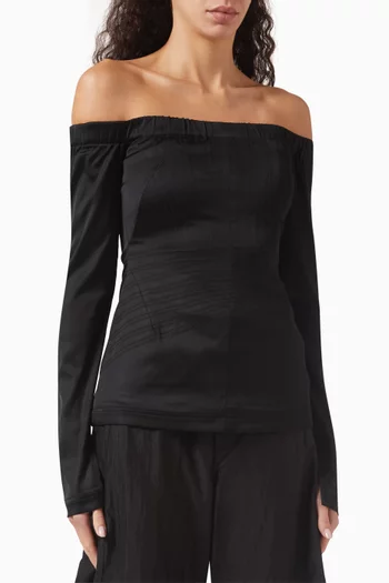 Pavona Off-shoulder Top