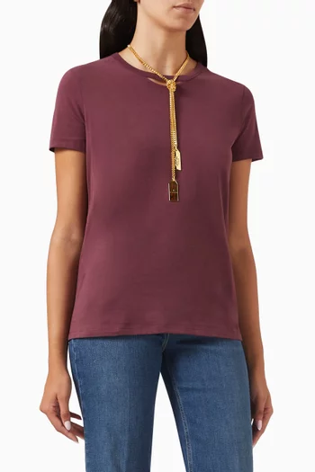 Shop Elisabetta Franchi T Shirts For Women Online in UAE Ounass