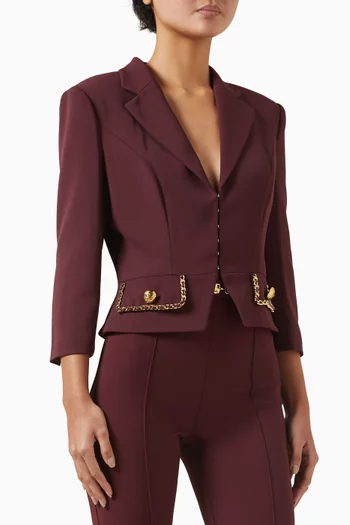 Shop Elisabetta Franchi Coats Jackets For Women Online in UAE Ounass