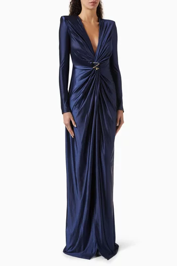 Elisabetta franchi blue dress clearance