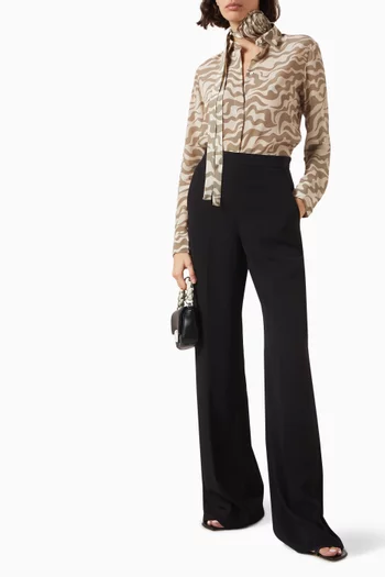 Nastro Printed Shirt in Silk