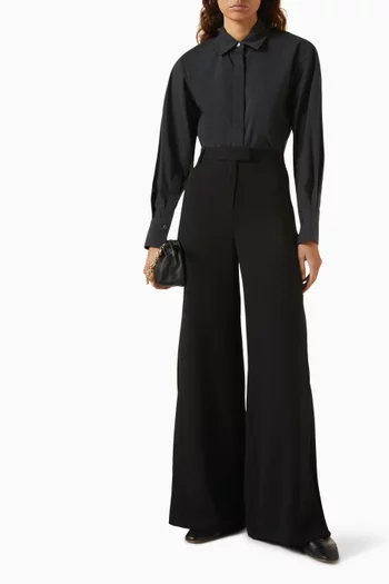 Renata Cropped Shirt in Cotton