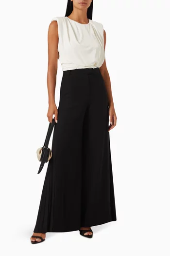 Daton Draped Top in Rayon Blend
