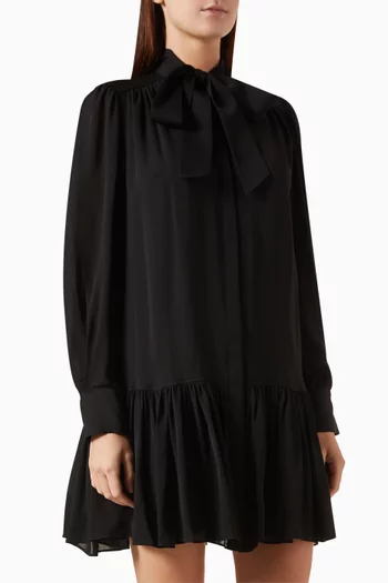 Quince Mini Dress in Silk