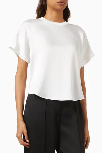 Addy T-shirt in Satin Jersey