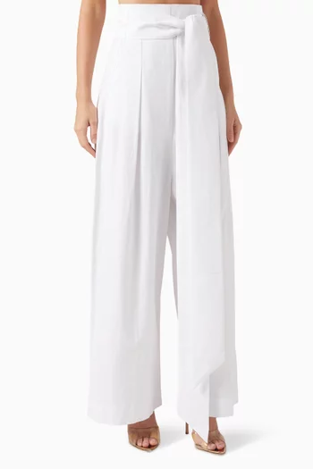 Ford Wide-leg Pants in Cotton