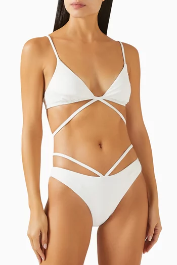 Emmalynn Bikini Briefs in Stretch Nylon