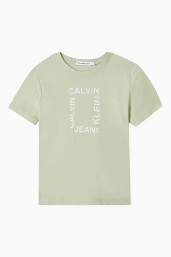 Relaxed Logo T-shirt in Cotton