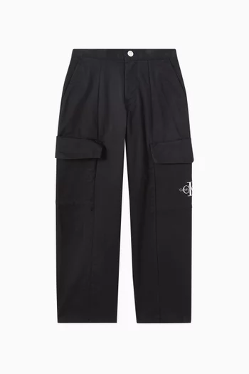 Utility Cargo Pants in Cotton