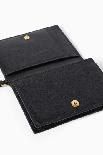 Extra Card Holder in Grained Calfskin