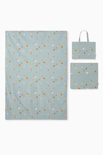 Planetary Baby Bedding in Organic Cotton